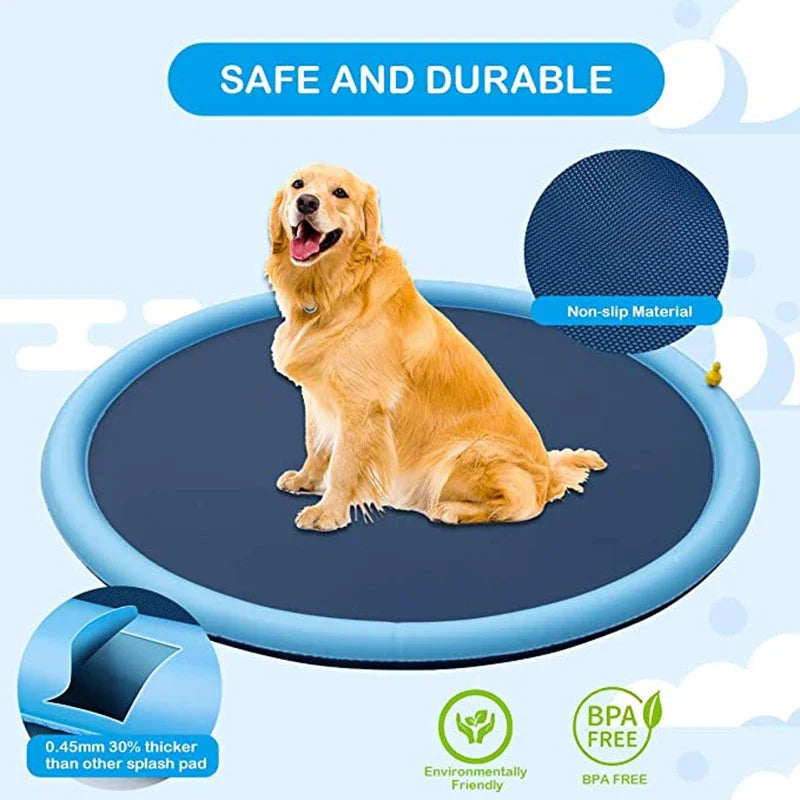 CoolPaws™ – משטח מים מתיז ומרענן לכלבים